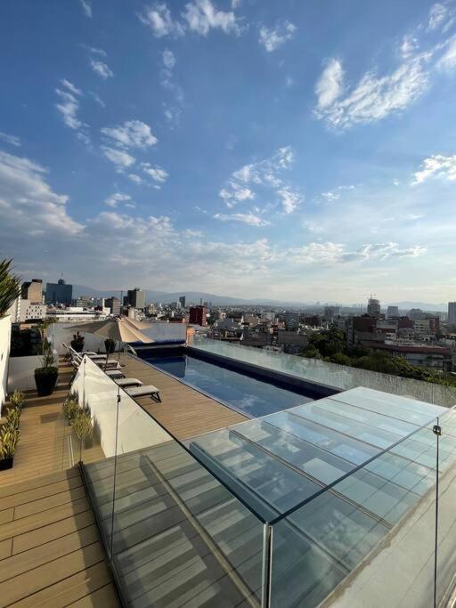 Appartement Depto Con Alberca Zona Condesa à Mexico Extérieur photo